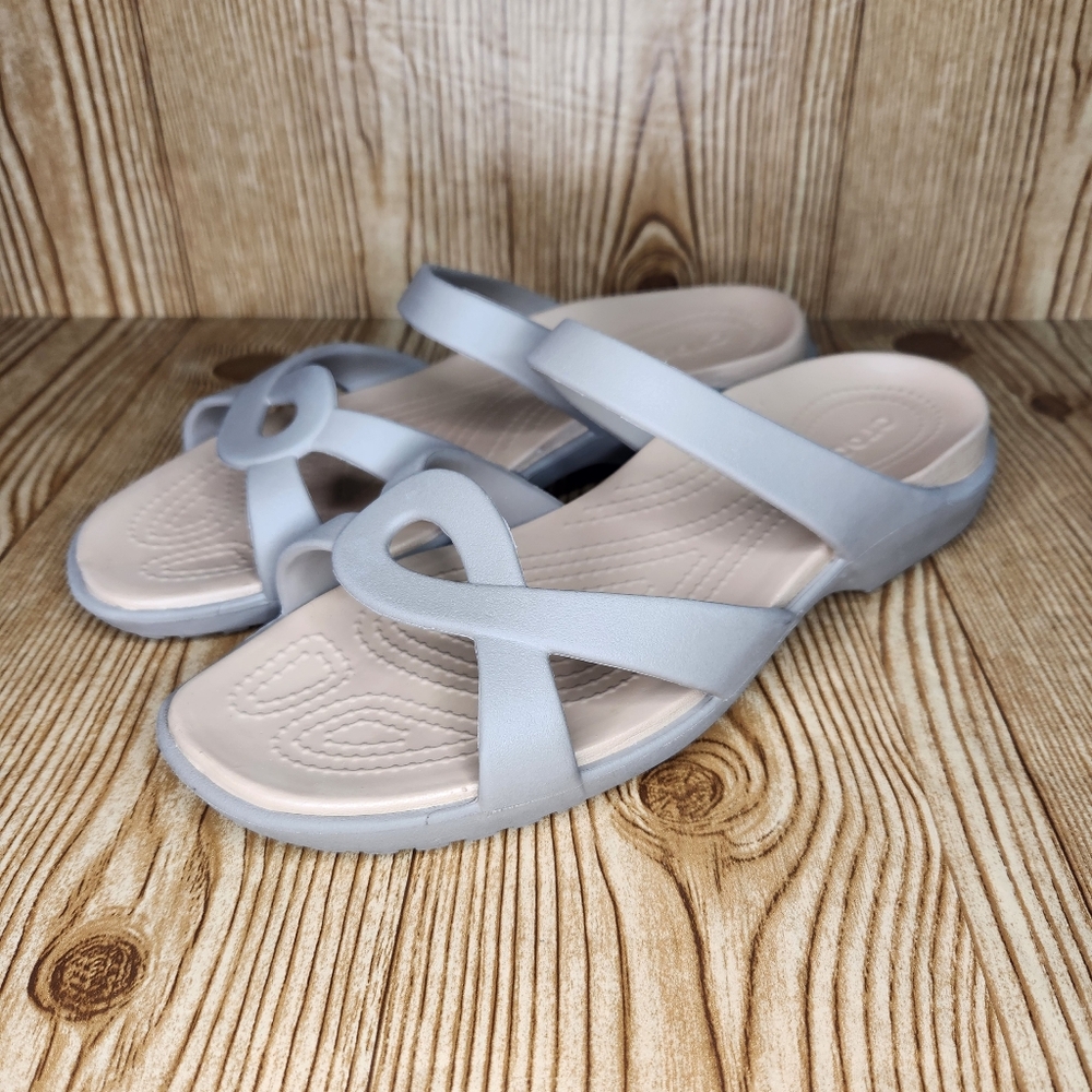CROCS Meleen Khaki Twist Sandal Size‎ 11